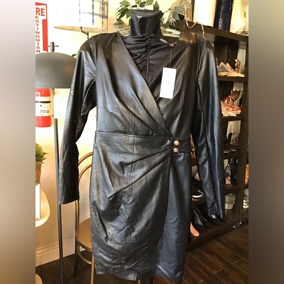 Guess Dresses & Skirts - Guess Vegan Leather NWT Sz XS